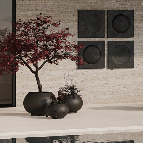 Декор Sculpt Art, Void - Coffee